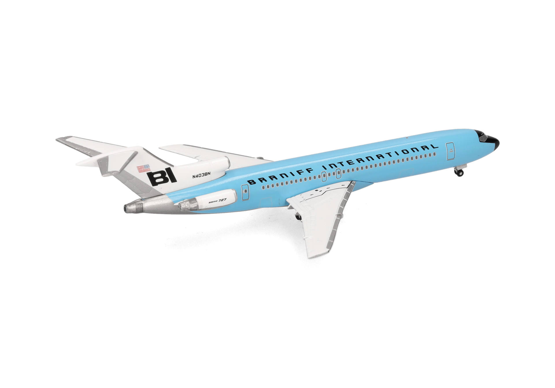 Braniff International Boeing 727-200 - Solid New Dark Blue - N403BN