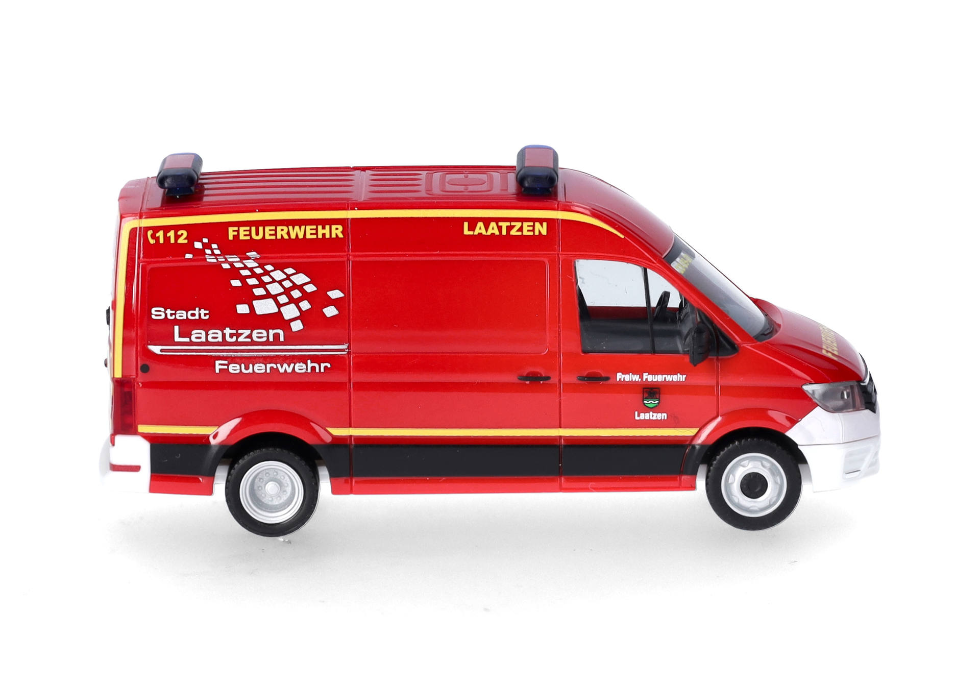 Volkswagen (VW) Crafter box high roof "fire brigade Laatzen" (Lower Saxony/Laatze