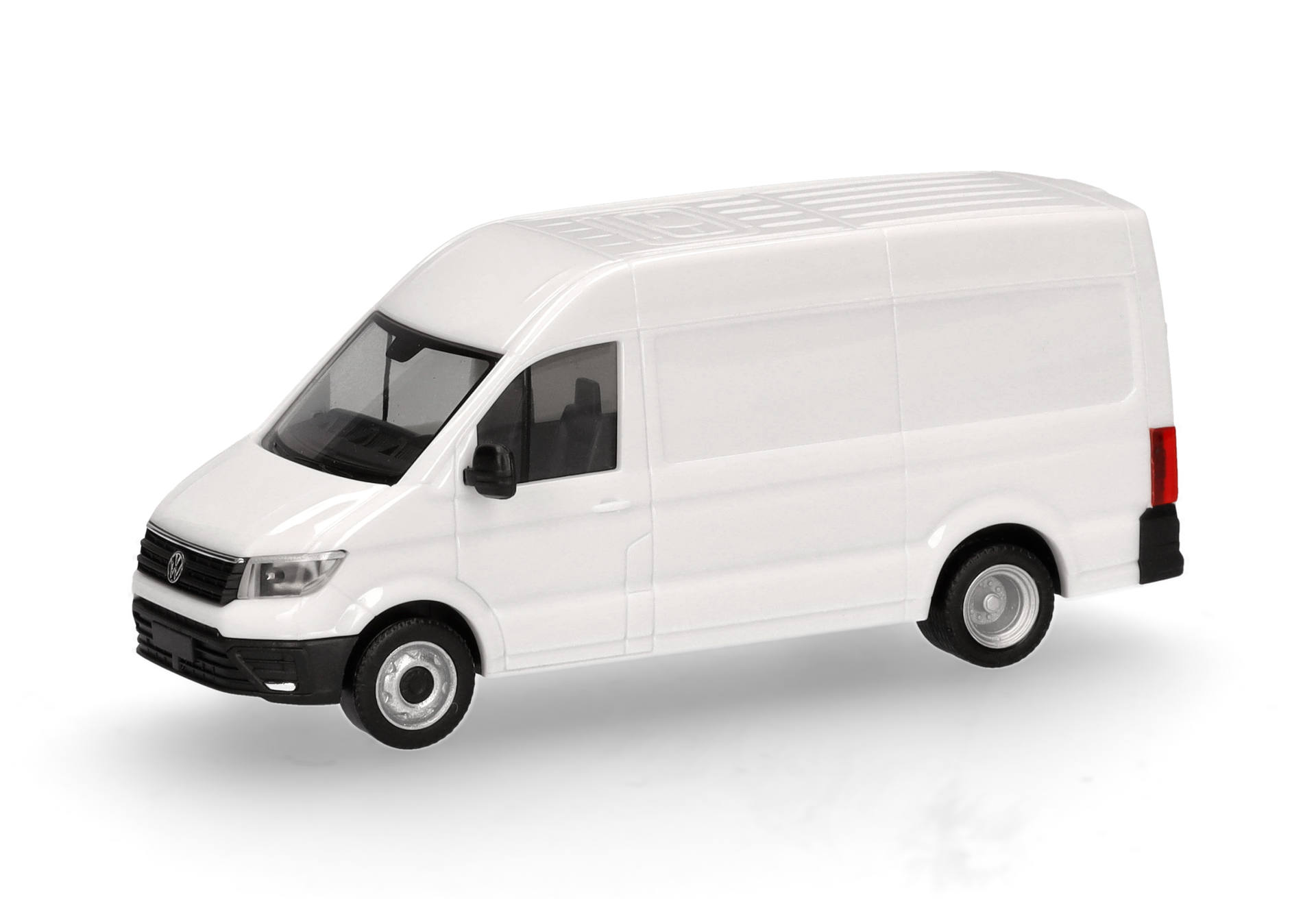 Herpa MiniKit: Volkswagen (VW) Crafter Kasten Hochdach mit Zwillingsantrieb, weiß