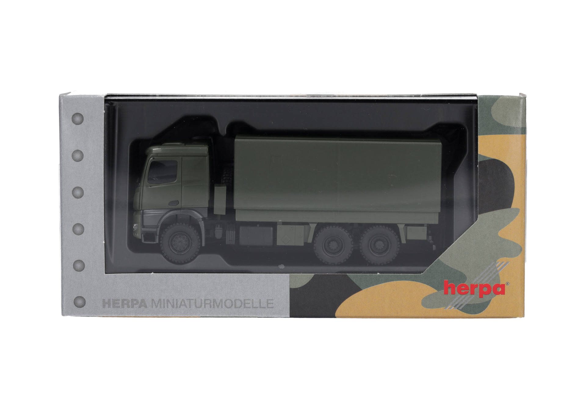 Mercedes-Benz Arocs 6x6 flatbed truck, undecorated