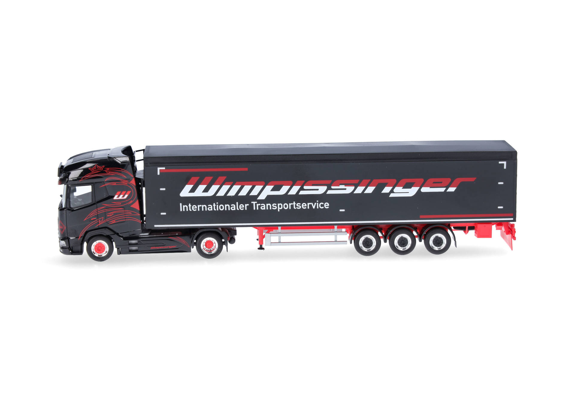 DAF XG+ wolking floor semitrailer truck "Wimpissinger" (Austria/Thiersee)