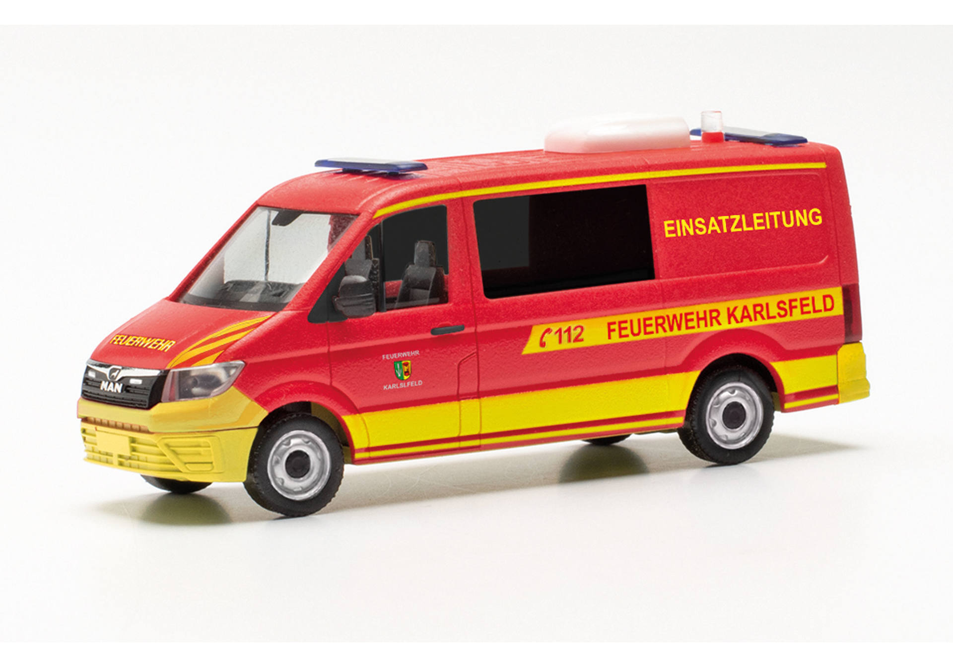 MAN TGE half bus command vehicle Karlsfeld fire department