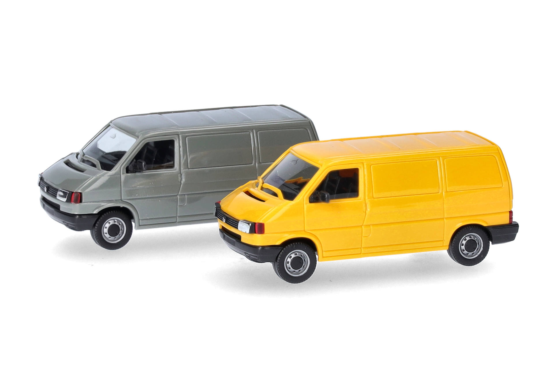 Herpa MiniKit: Volkswagen (VW) T4 box, grey/broom yellow
