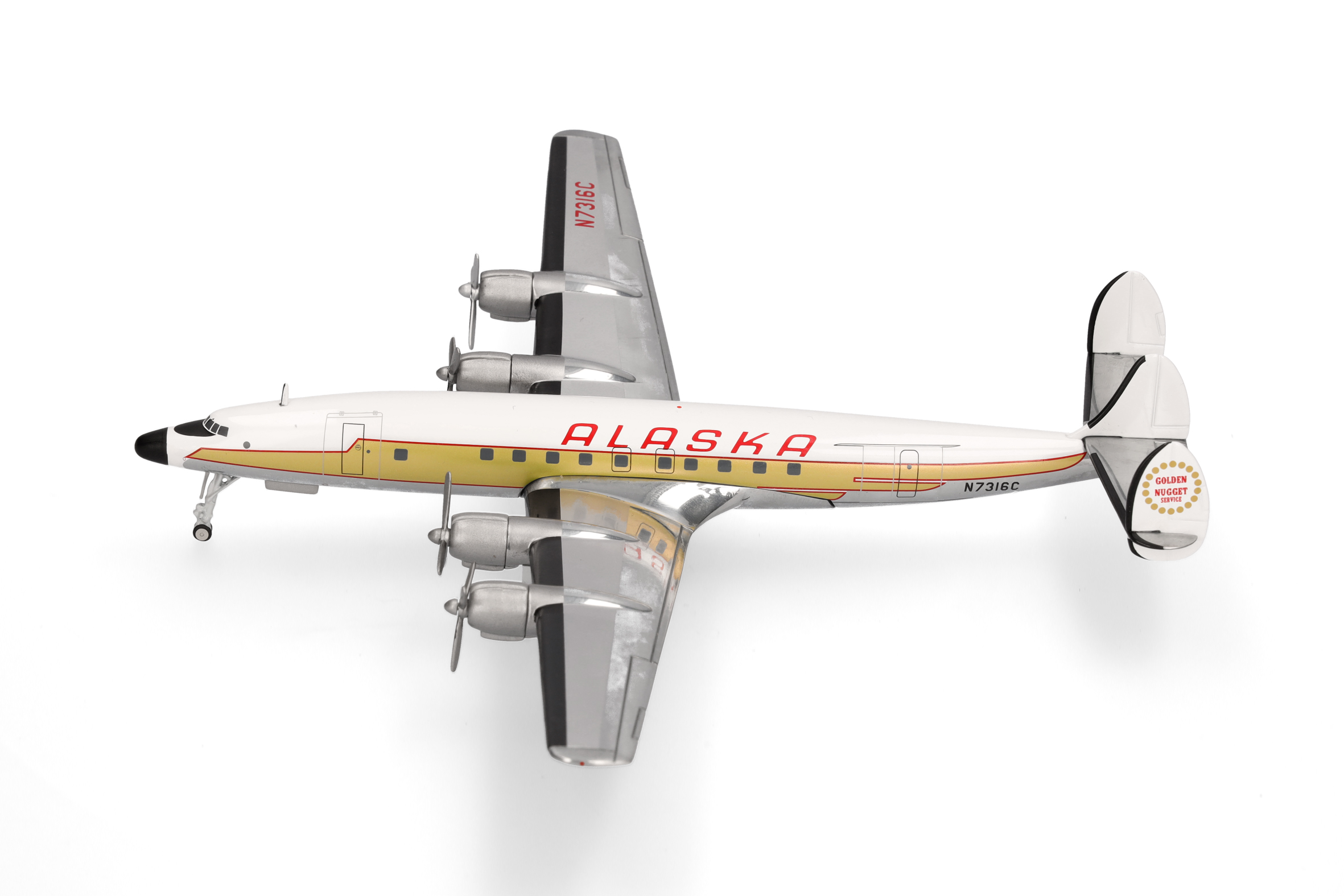 Alaska Airlines Lockheed L-1649A Starliner