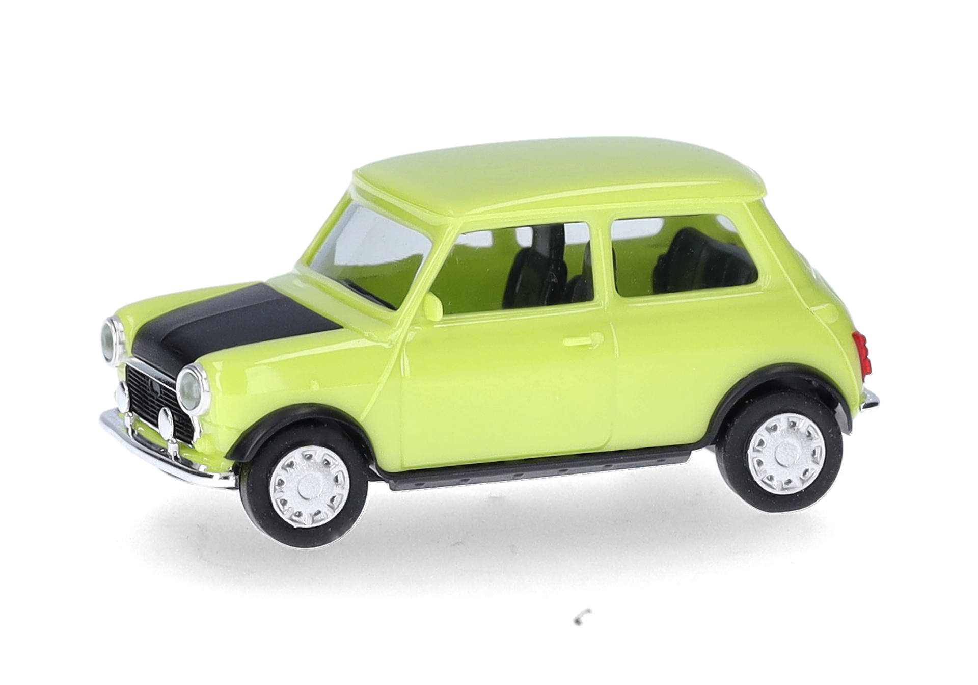 Mini Mayfair, right steering wheel with additional headlights, light green