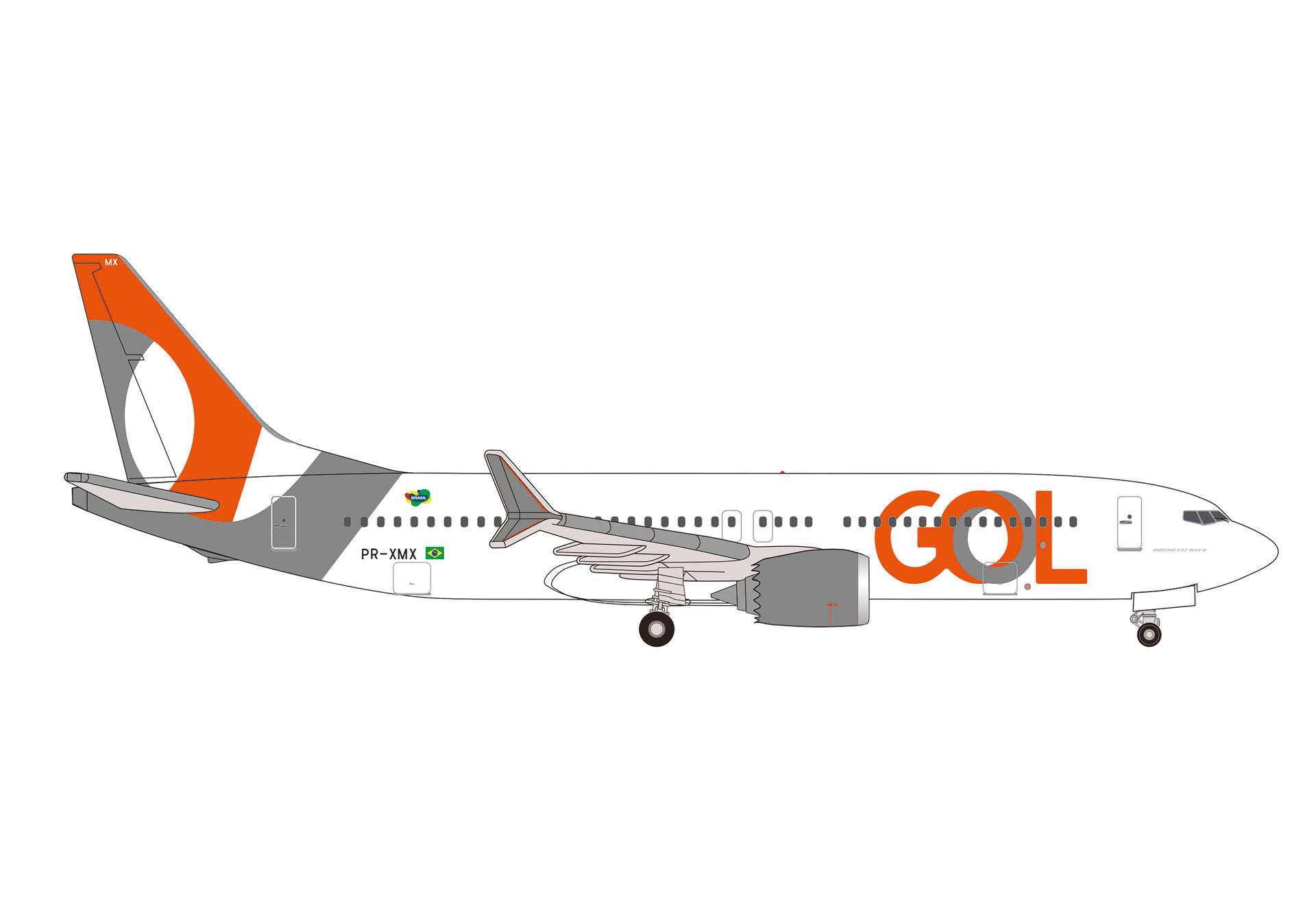 GOL Linhas Aéreas Boeing 737 Max 8 - PR-XMX