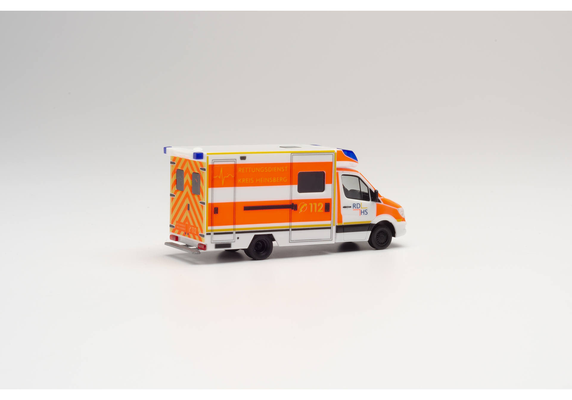 Herpa Mercedes-Benz Sprinter `13 Fahrtec ambulance „Rescue service ...