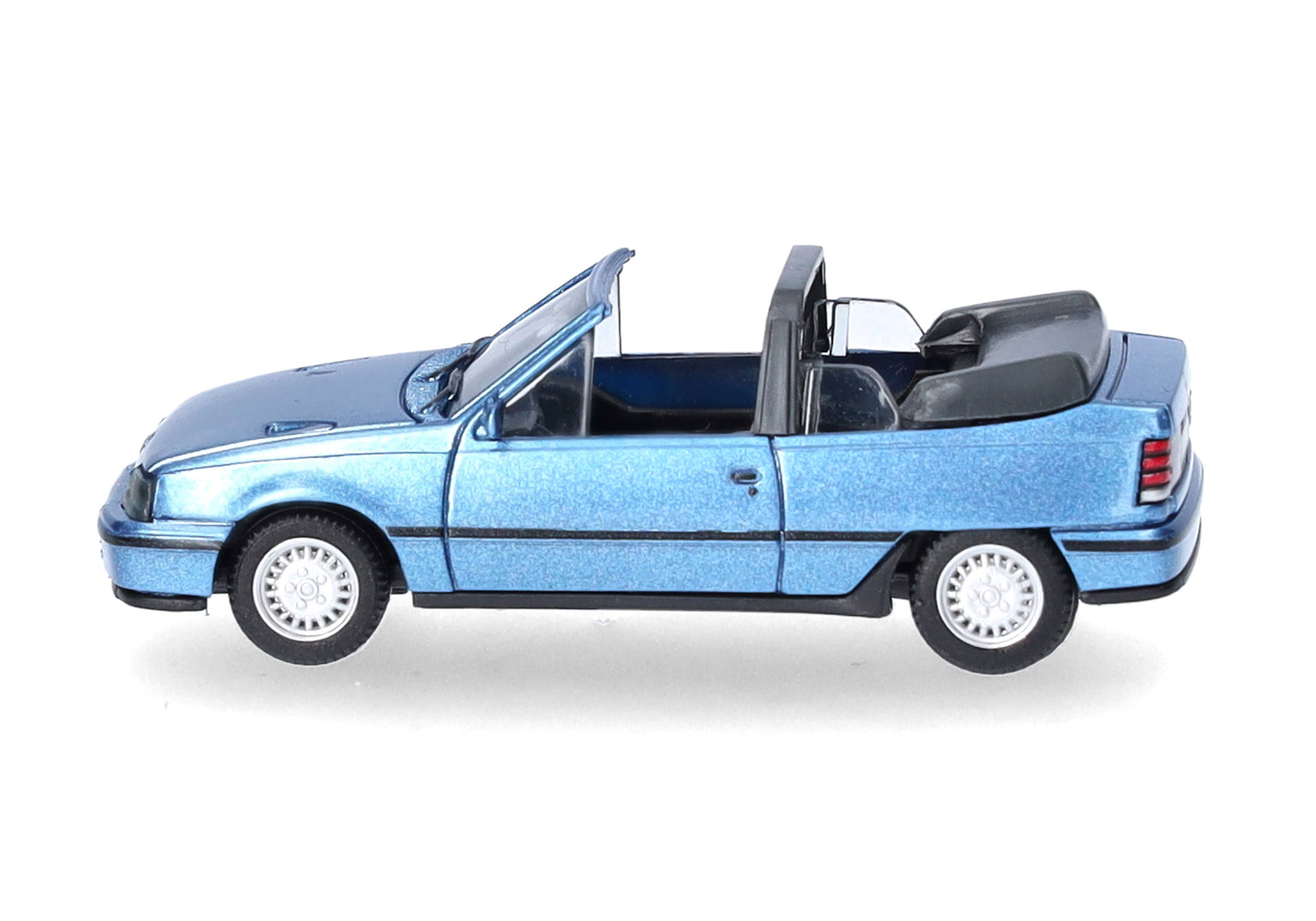 Opel Kadett E Gsi cabrio, laserblue metallic