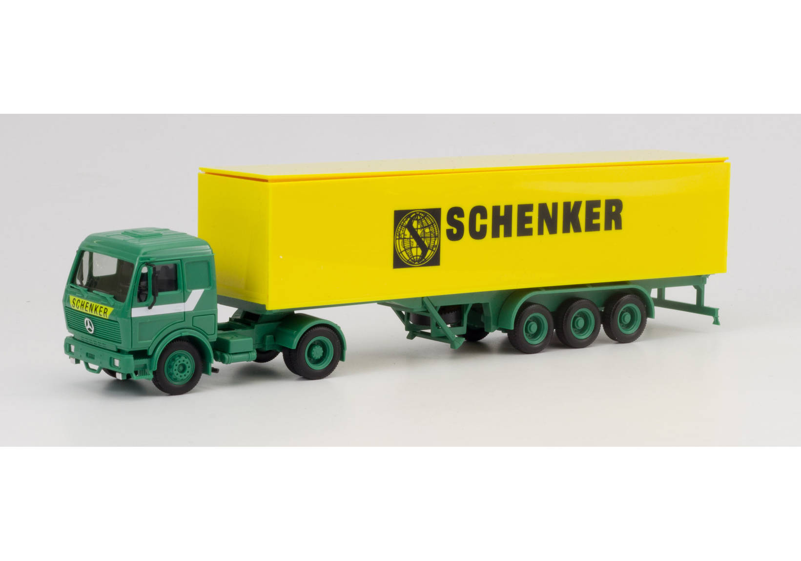 Mercedes-Benz S semitrailer truck "Schenker"