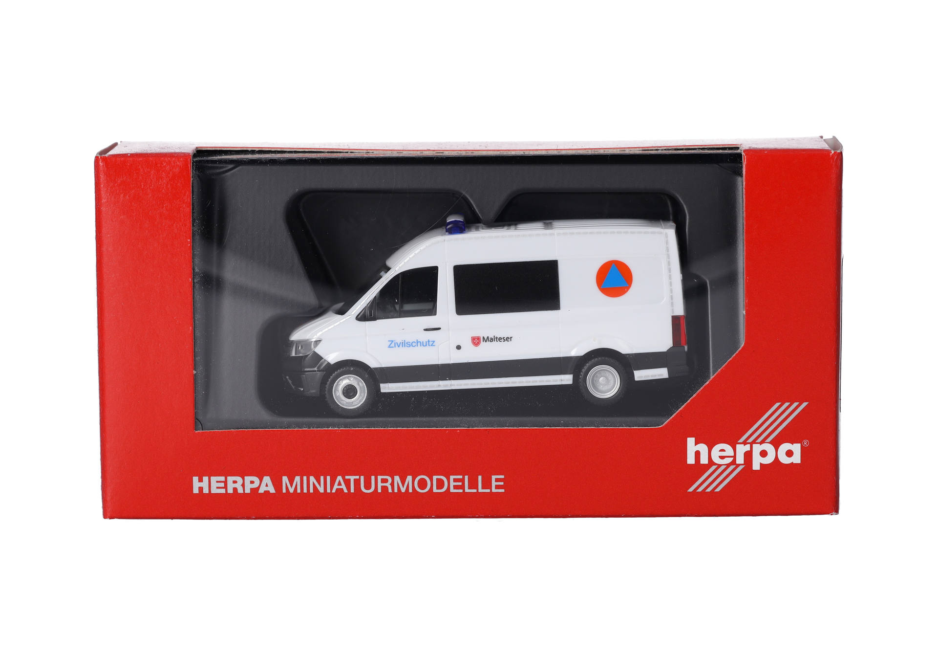 Volkswagen (VW) Crafter halfbus high-roof "Malteser/civil protection"