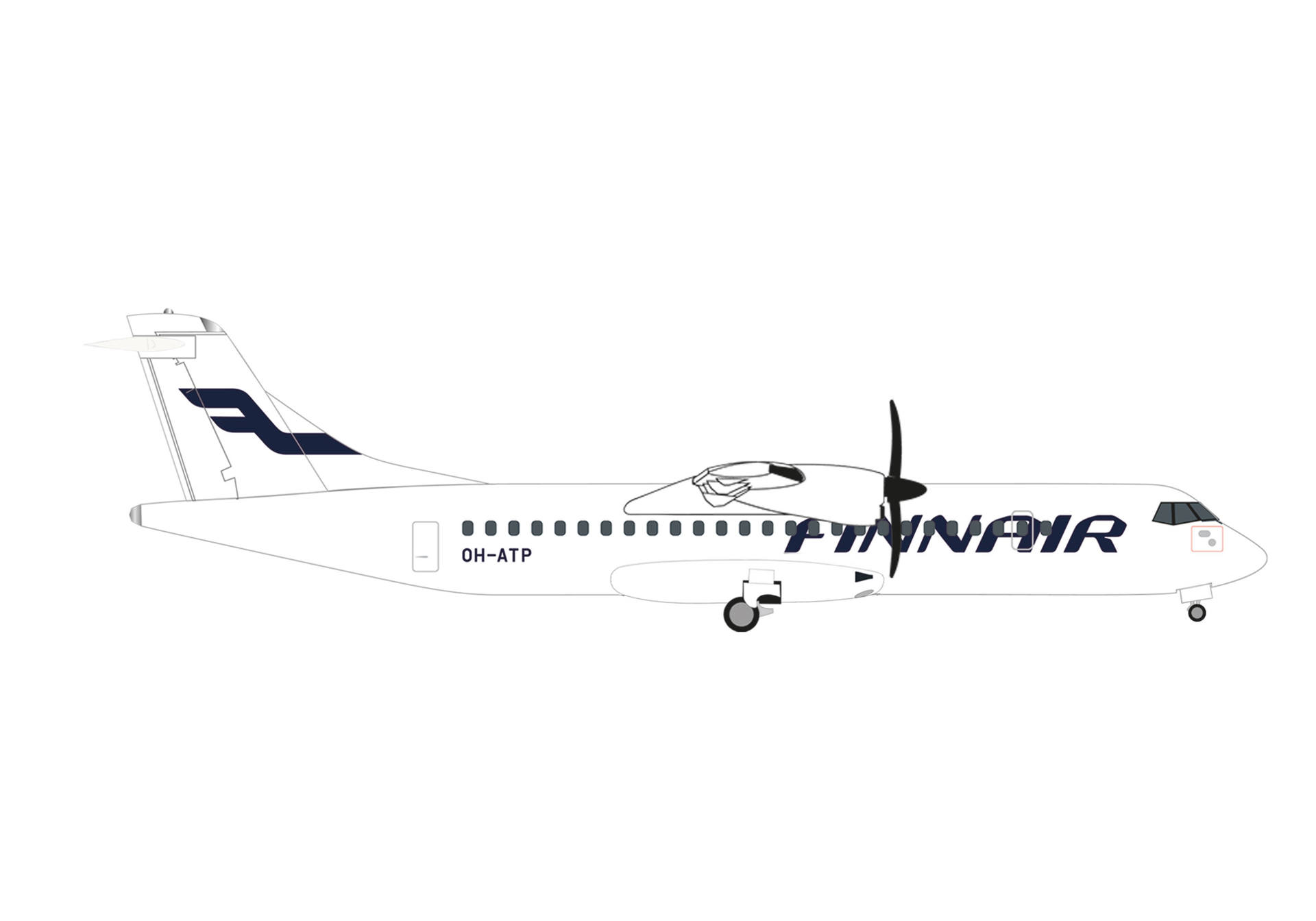 Finnair ATR-72-500 – OH-ATP