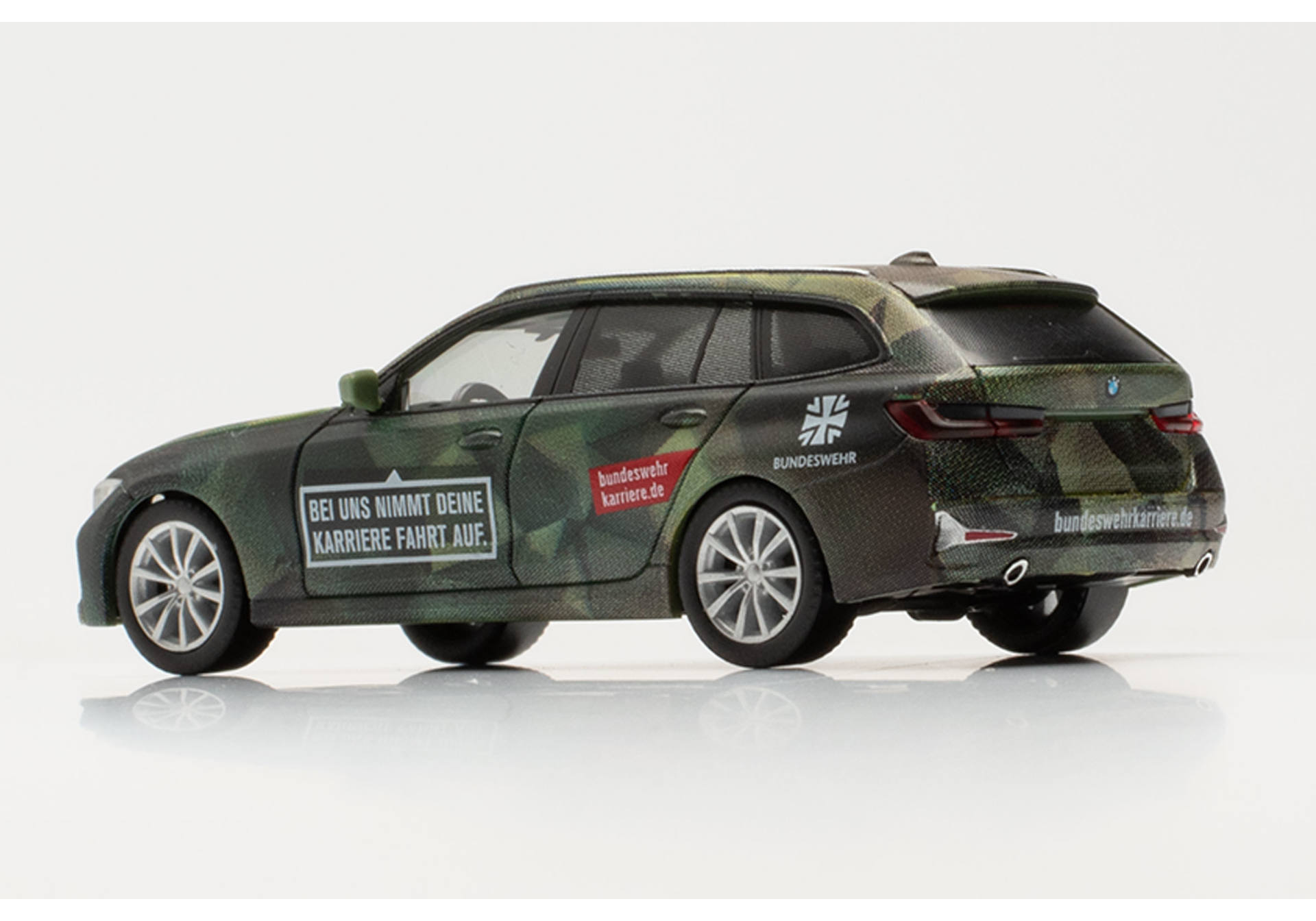 Herpa BMW 3er Touring Bundeswehr Personal 746878