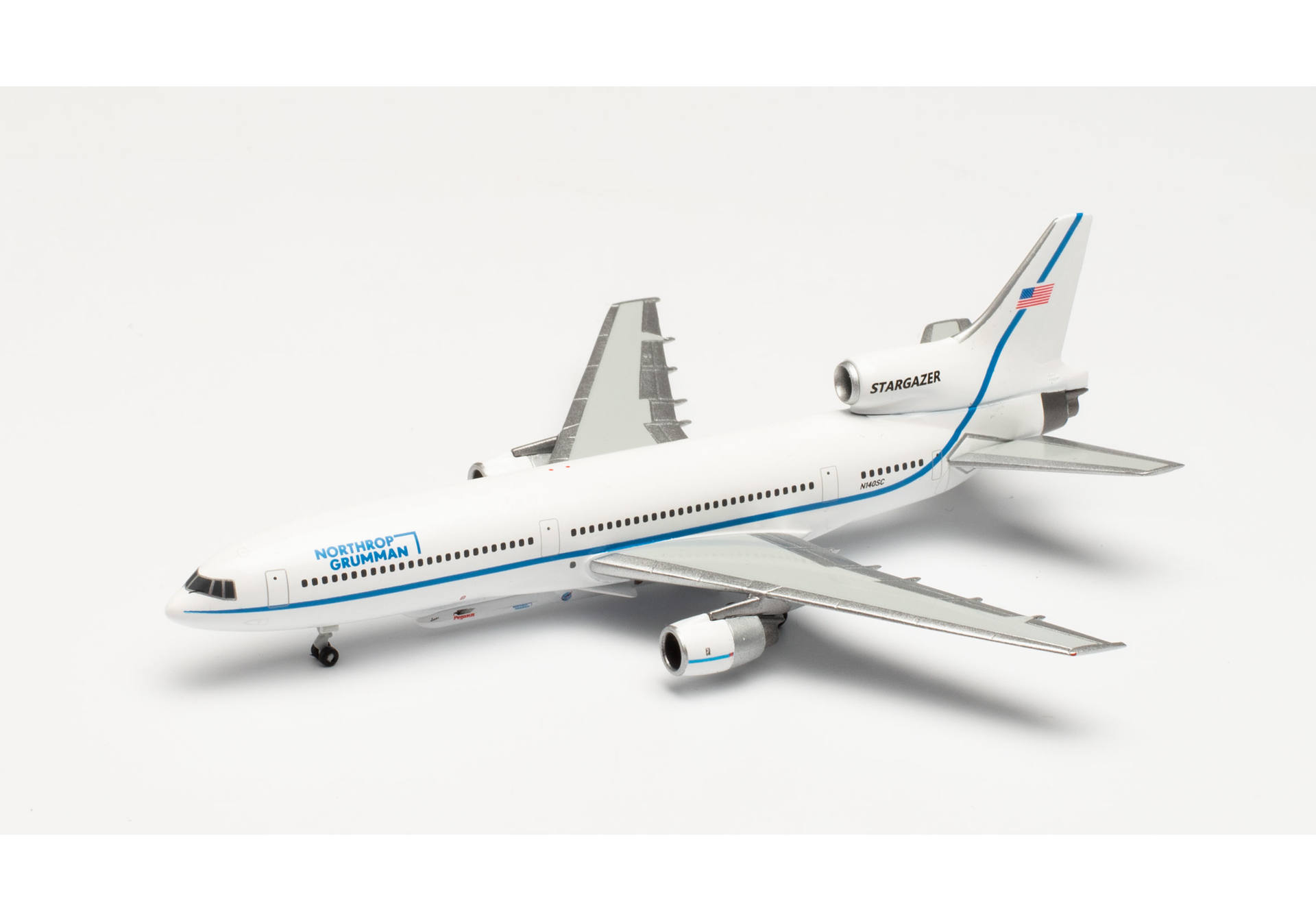 Herpa Northrop Grumman Lockheed L-1011-100 TriStar “Stargazer” With ...