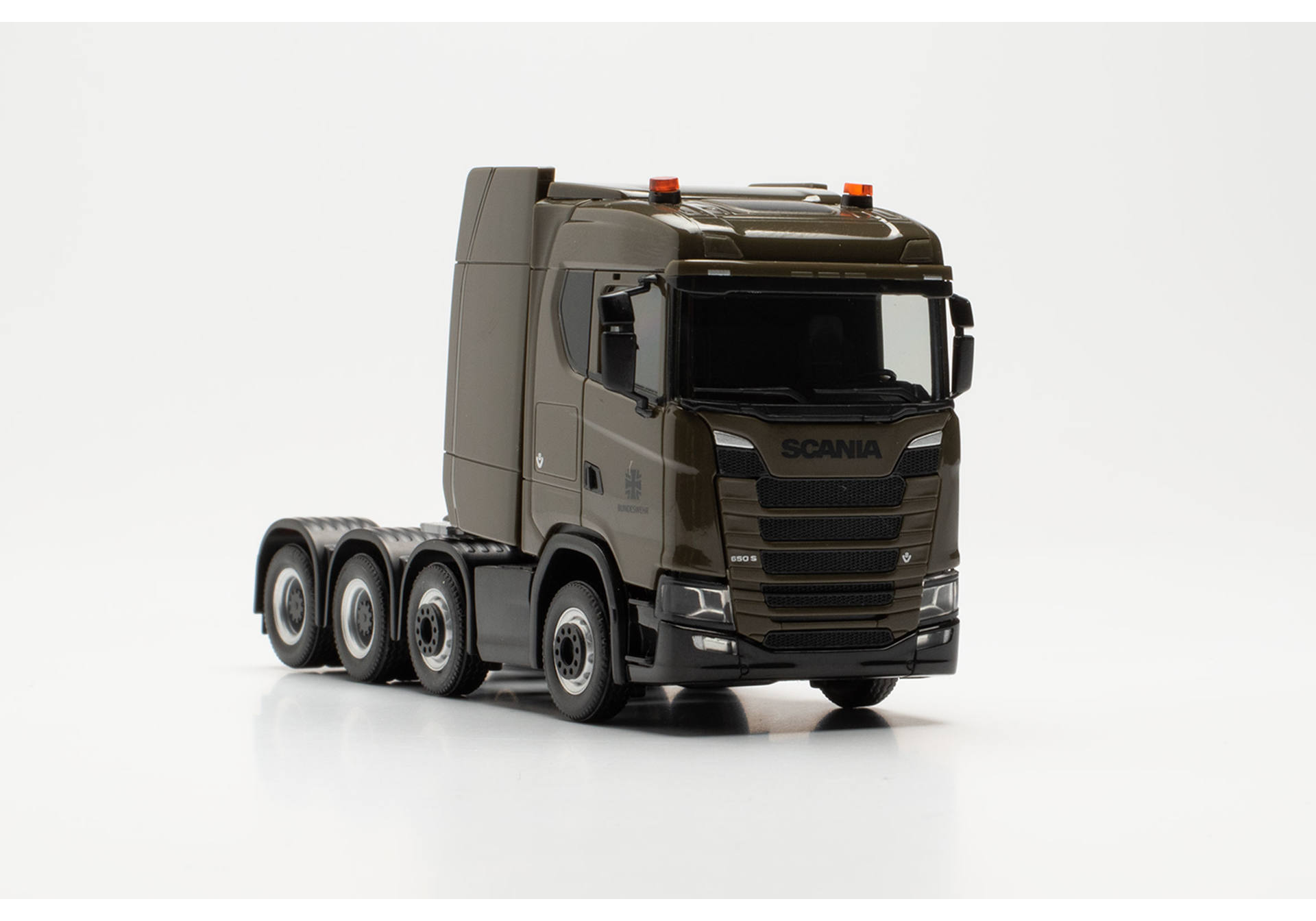 Herpa Scania Cs Nd Schwerlastzugmaschine Bundeswehr